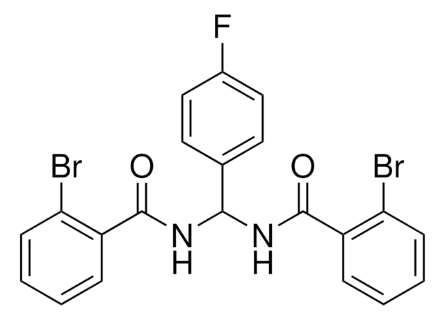 2-BROMO-N-[[(2-BROMOBENZOYL)AMINO](4-FLUOROPHENYL)METHYL]BENZAMIDE AldrichCPR