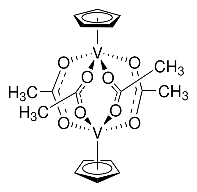 Tetrakis(acetato)bis(cyclopentadienyl)divanadium(III)