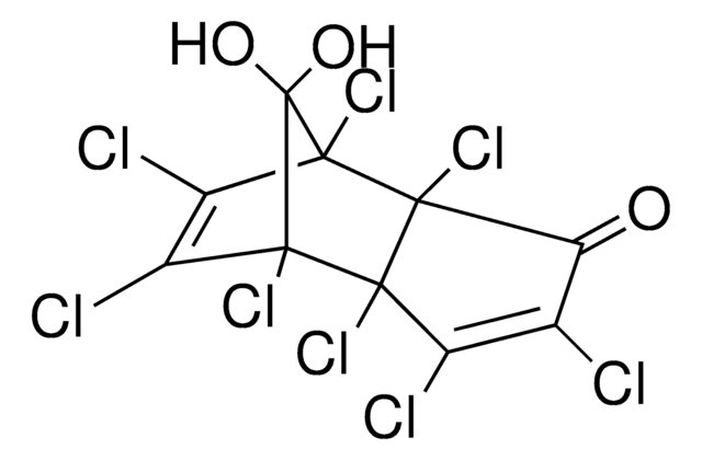 8,8-DIHYDROXY-OCTACHLORO-3A,4,7,7A-TETRAHYDRO-4,7-METHANO-1H-INDEN-1-ONE AldrichCPR