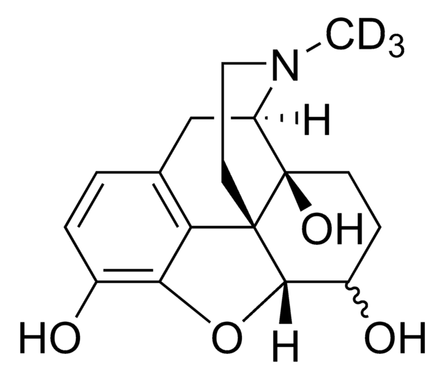 6&#945;/&#946;-Hydroxyoxymorphone-D3 solution 100&#160;&#956;g/mL in methanol, ampule of 1&#160;mL, certified reference material, Cerilliant&#174;