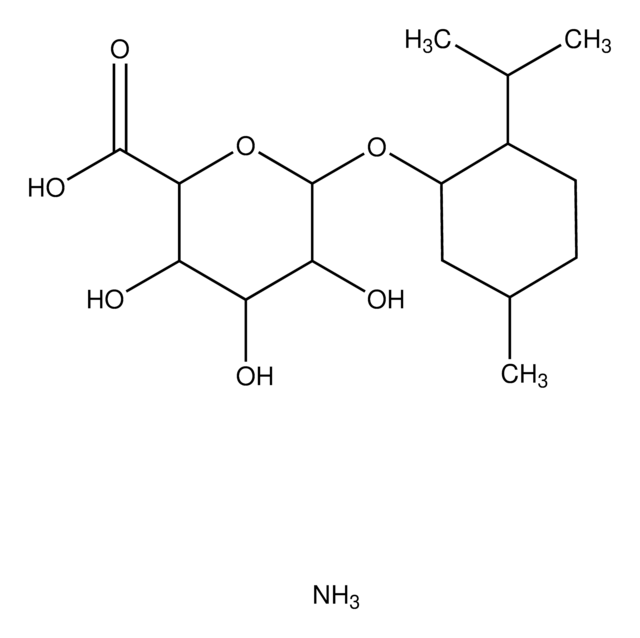 Mentholglucuronic acid ammonium salt