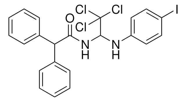 2,2-DIPHENYL-N-(2,2,2-TRICHLORO-1-(4-IODOANILINO)ETHYL)ACETAMIDE AldrichCPR