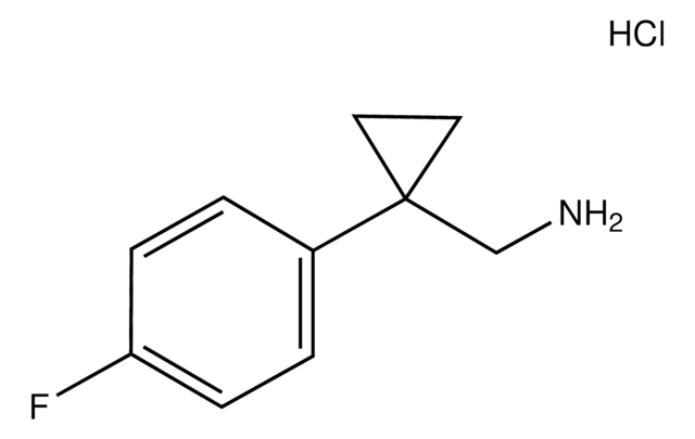 (1-(4-Fluorophenyl)cyclopropyl)methanamine hydrochloride