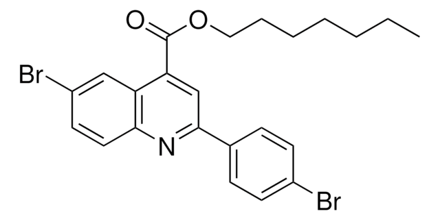 HEPTYL 6-BROMO-2-(4-BROMOPHENYL)-4-QUINOLINECARBOXYLATE AldrichCPR