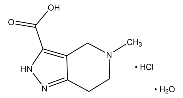 5-Methyl-4,5,6,7-tetrahydro-1H-pyrazolo[4,3-c]pyridine-3-carboxylic acid hydrochloride hydrate AldrichCPR