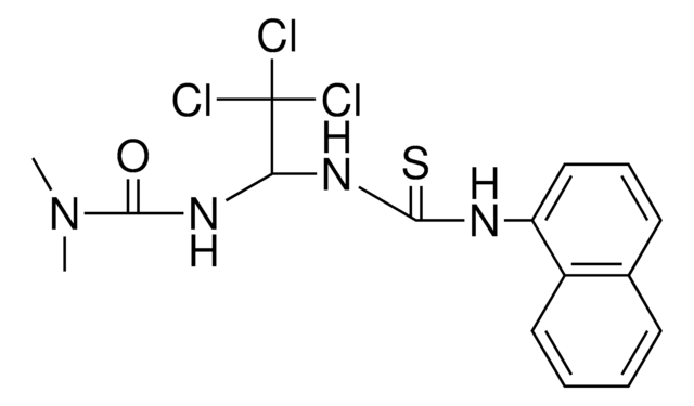 1,1-DIMETHYL-3-(2,2,2-TRICHLORO-1-(3-NAPHTHALEN-1-YL-THIOUREIDO)-ETHYL)-UREA AldrichCPR