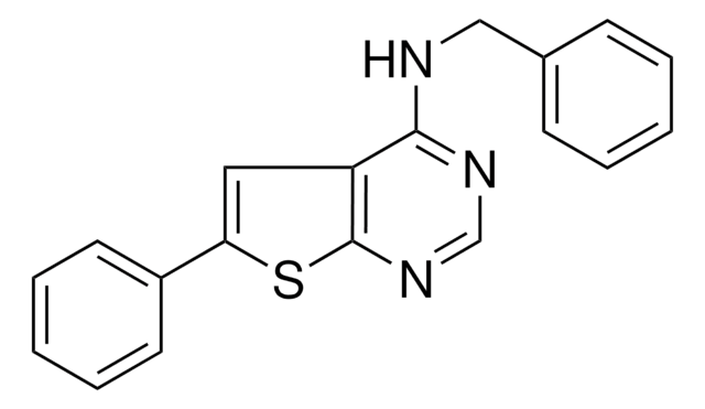 N-BENZYL-6-PHENYLTHIENO(2,3-D)PYRIMIDIN-4-AMINE AldrichCPR