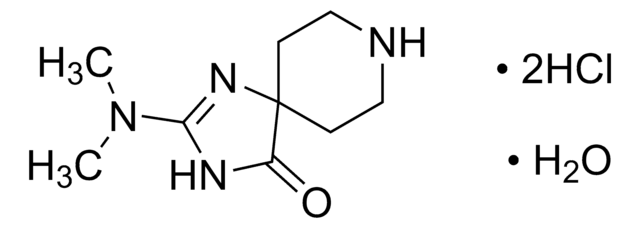 2-(Dimethylamino)-1,3,8-triazaspiro[4.5]dec-1-en-4-one dihydrochloride hydrate AldrichCPR