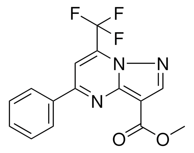 5-PH-7-TRIFLUOROMETHYL-PYRAZOLO(1,5-A)PYRIMIDINE-3-CARBOXYLIC ACID METHYL ESTER AldrichCPR