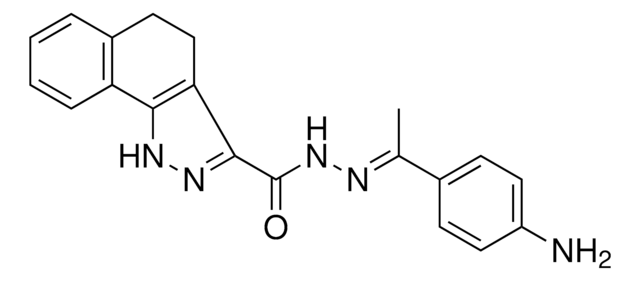 N'-[(E)-1-(4-AMINOPHENYL)ETHYLIDENE]-4,5-DIHYDRO-1H-BENZO[G]INDAZOLE-3-CARBOHYDRAZIDE AldrichCPR