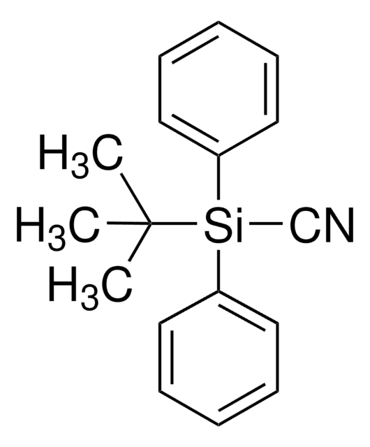 tert-Butyldiphenylsilyl cyanide &#8805;97.0% (GC)