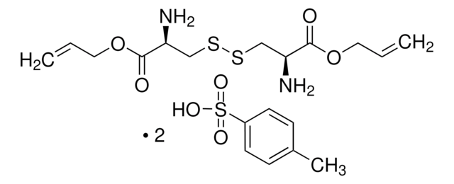 L-Cystine bisallyl ester di(p-toluenesulfonate) salt &#8805;95.0% (sum of enantiomers, TLC)