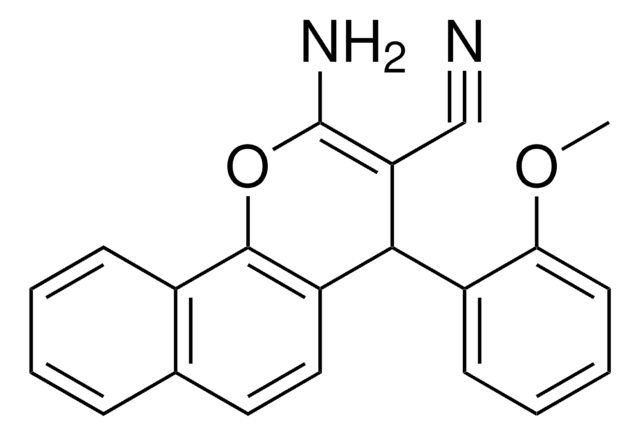 2-AMINO-4-(2-METHOXYPHENYL)-4H-BENZO(H)CHROMENE-3-CARBONITRILE AldrichCPR