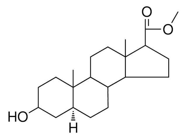 METHYL 3-BETA-HYDROXY-5-ALPHA-ANDROSTANE-17-BETA-CARBOXYLATE AldrichCPR