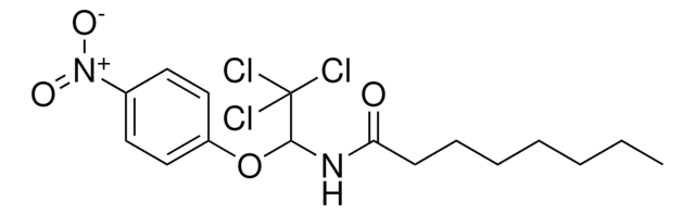 N-(2,2,2-TRICHLORO-1-(4-NITROPHENOXY)ETHYL)OCTANAMIDE AldrichCPR