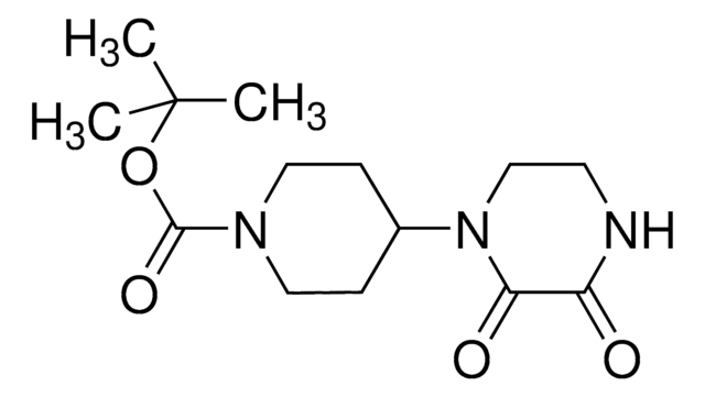 tert-Butyl 4-(2,3-dioxopiperazin-1-yl)piperidine-1-carboxylate AldrichCPR