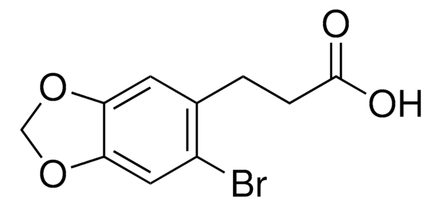 3-(2-Bromo-4,5-methylenedioxyphenyl)propionic acid 97%