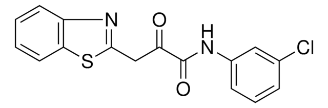 3-(1,3-BENZOTHIAZOL-2-YL)-N-(3-CHLOROPHENYL)-2-OXOPROPANAMIDE ...