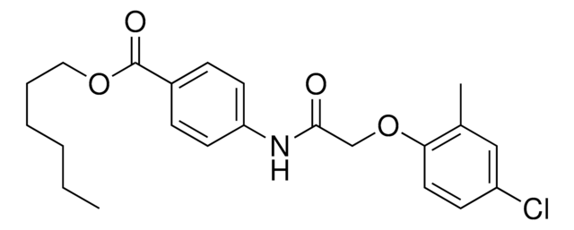 HEXYL 4-(((4-CHLORO-2-METHYLPHENOXY)ACETYL)AMINO)BENZOATE AldrichCPR