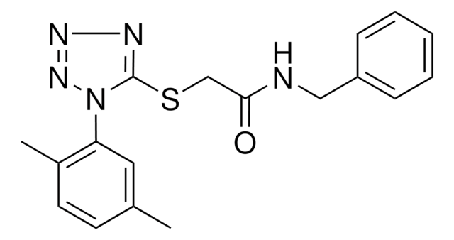 N-BENZYL-2-((1-(2,5-DIMETHYLPHENYL)-1H-TETRAAZOL-5-YL)THIO)ACETAMIDE AldrichCPR