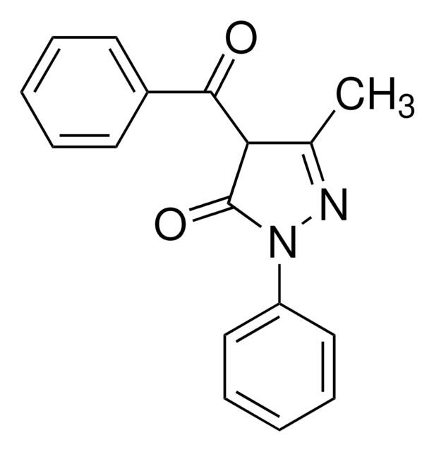 4-Benzoyl-3-methyl-1-phenyl-2-pyrazolin-5-one &#8805;99.0% (GC)