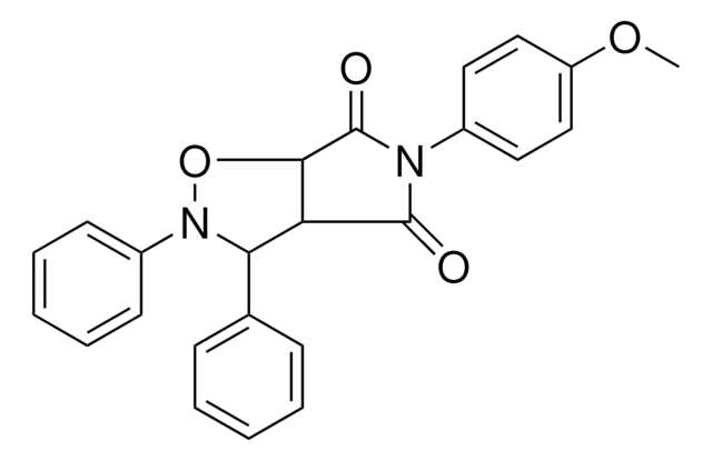 5-(4-METHOXY-PH)-2,3-DIPHENYLDIHYDRO-2H-PYRROLO(3,4-D)ISOXAZOLE-4,6(3H,5H)-DIONE AldrichCPR