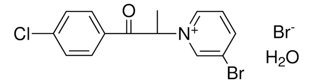 3-BROMO-1-(2-(4-CHLORO-PHENYL)-1-METHYL-2-OXO-ETHYL)-PYRIDINIUM, BROMIDE HYDRATE AldrichCPR