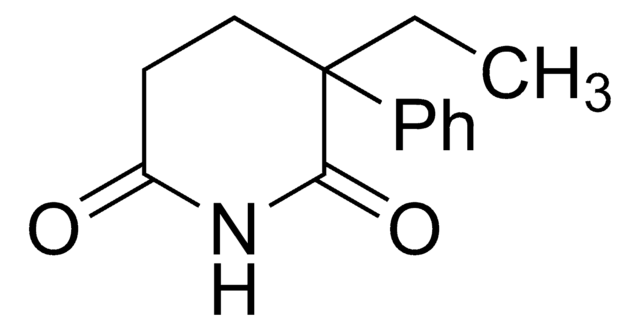 Glutethimide solution 1.0&#160;mg/mL in methanol, ampule of 1&#160;mL, certified reference material, Cerilliant&#174;