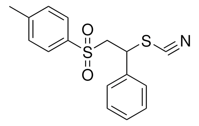 2-((4-METHYLPHENYL)SULFONYL)-1-PHENYLETHYL THIOCYANATE AldrichCPR