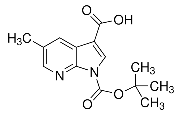 1-(tert-Butoxycarbonyl)-5-methyl-1H-pyrrolo[2,3-b]pyridine-3-carboxylic acid AldrichCPR