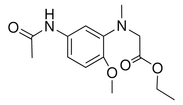 N-(5-ACETAMIDO-2-METHOXYPHENYL)-N-METHYLGLYCINE ETHYL ESTER AldrichCPR