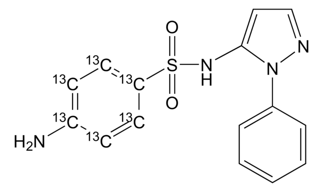 Sulfaphenazole-(sulfanilamide ring-13C6) VETRANAL&#174;, analytical standard