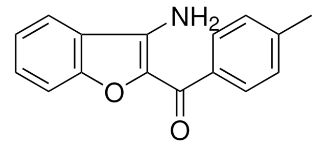 (3-AMINO-1-BENZOFURAN-2-YL)(4-METHYLPHENYL)METHANONE AldrichCPR