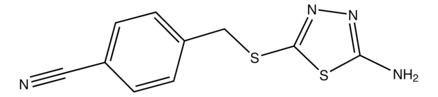 4-{[(5-Amino-1,3,4-thiadiazol-2-yl)thio]methyl}benzonitrile