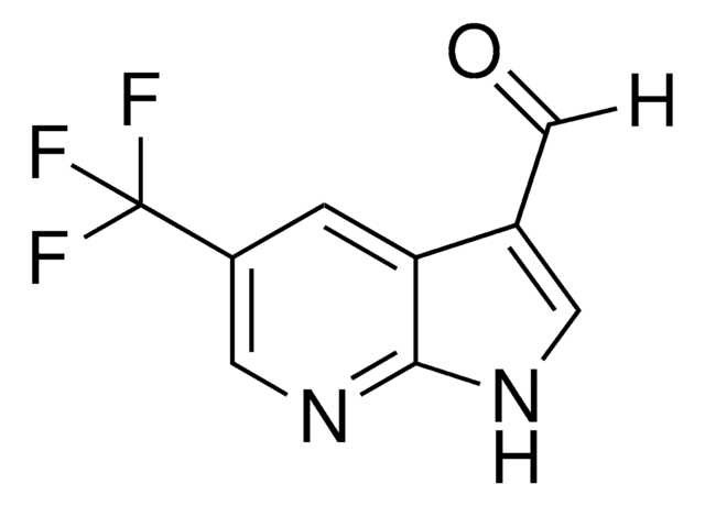 5-(Trifluoromethyl)-1H-pyrrolo[2,3-b]pyridine-3-carbaldehyde AldrichCPR