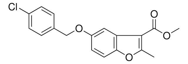 5-(4-CHLORO-BENZYLOXY)-2-METHYL-BENZOFURAN-3-CARBOXYLIC ACID METHYL ESTER AldrichCPR