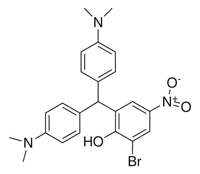 2-BROMO-6-(BIS(4-(DIMETHYLAMINO)PHENYL)METHYL)-4-NITROPHENOL AldrichCPR