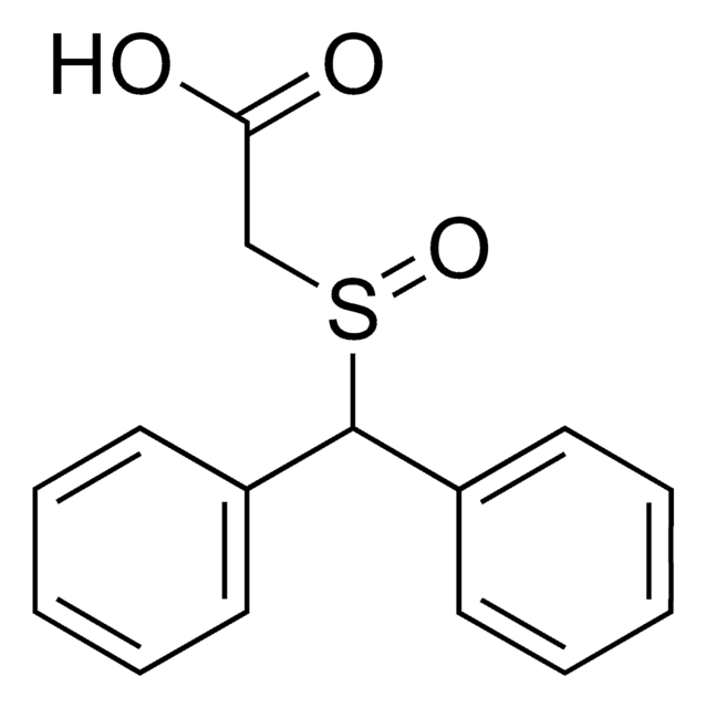 Modafinil acid 1.0&#160;mg/mL in acetonitrile, ampule of 1&#160;mL, certified reference material, Cerilliant&#174;