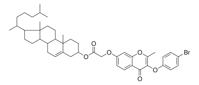 CHOLEST-5-EN-3-YL {[3-(4-BROMOPHENOXY)-2-METHYL-4-OXO-4H-CHROMEN-7-YL]OXY}ACETATE AldrichCPR