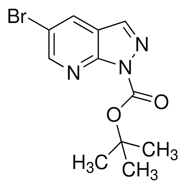 tert-Butyl 5-bromo-1H-pyrazolo[3,4-b]pyridine-1-carboxylate AldrichCPR