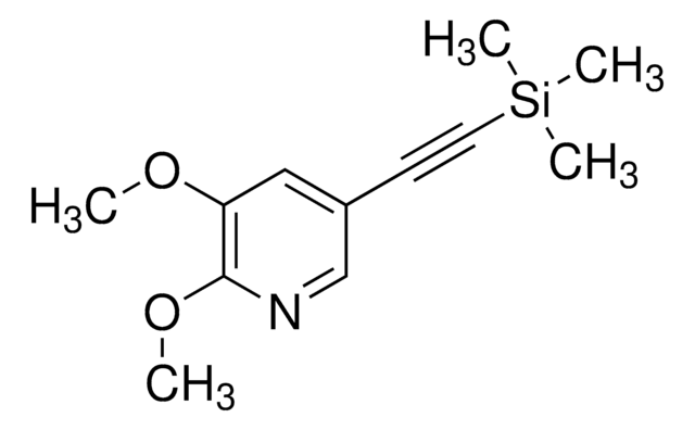 2,3-Dimethoxy-5-((trimethylsilyl)ethynyl)pyridine AldrichCPR