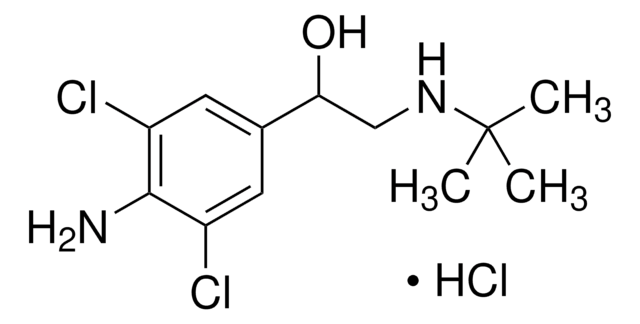 克仑特罗 盐酸盐 certified reference material, pharmaceutical secondary standard