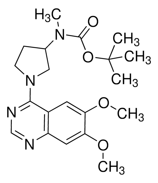 tert-Butyl (1-(6,7-dimethoxyquinazolin-4-yl)pyrrolidin-3-yl)(methyl)carbamate AldrichCPR