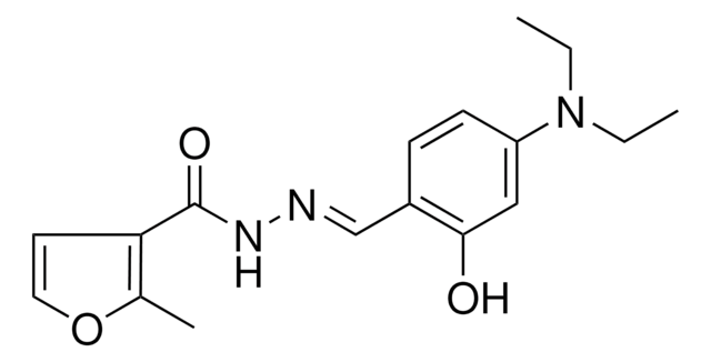 2-ME-FURAN-3-CARBOXYLIC ACID (4-DIETHYLAMINO-2-HYDROXY-BENZYLIDENE)-HYDRAZIDE AldrichCPR