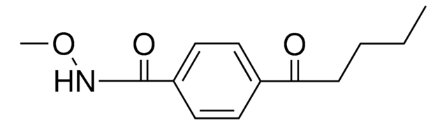 N-METHOXY-4-PENTANOYL-BENZAMIDE AldrichCPR