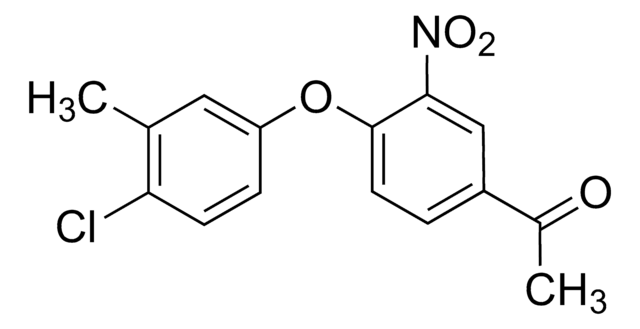 1-(4-(4-Chloro-3-methylphenoxy)-3-nitrophenyl)ethanone AldrichCPR