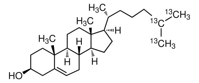 Cholesterol-25,26,27-13C3 99 atom % 13C, 99% (CP)