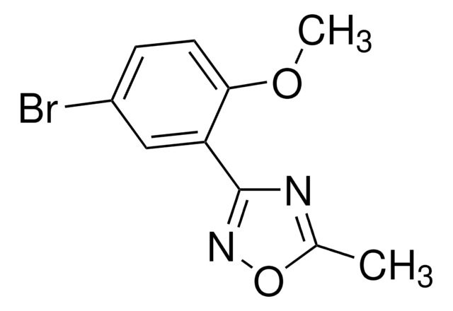 3-(5-BROMO-2-METHOXYPHENYL)-5-METHYL-1,2,4-OXADIAZOLE AldrichCPR