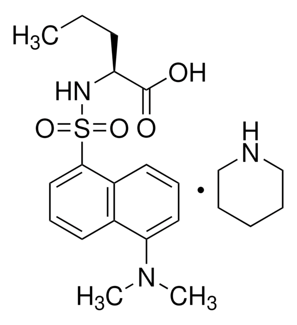 Dansyl-DL-norvaline piperidinium salt