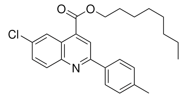 OCTYL 6-CHLORO-2-(4-METHYLPHENYL)-4-QUINOLINECARBOXYLATE AldrichCPR